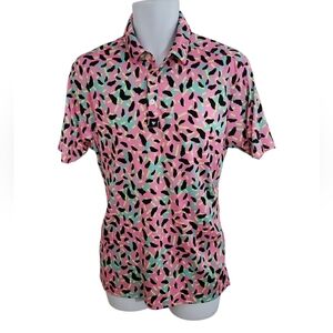 Bad Birdie Bold Premium Golf Performance Stretch Polo Men's Med